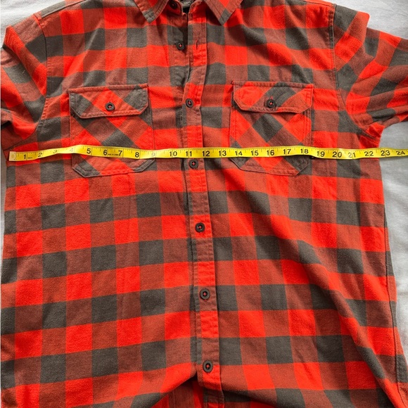 Burton Red and Gray Plaid Shirt - Picture 4 of 7